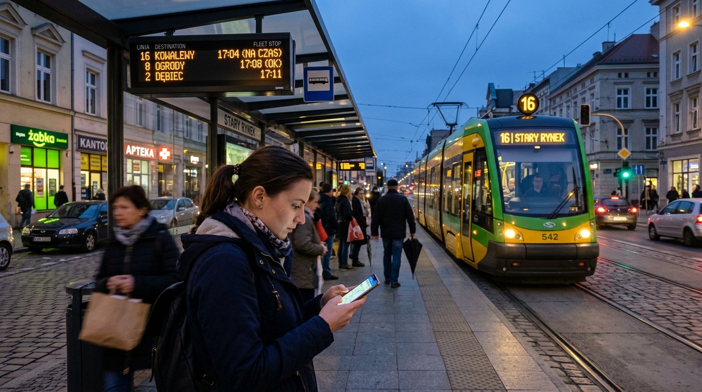 Jak sprawdzić punktualność tramwajów w Twoim mieście